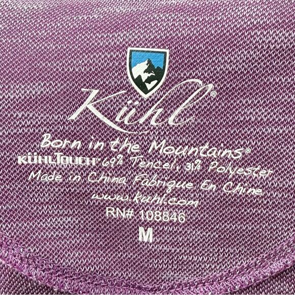 Kuhl Moonbeam Gorpcore Full Zip Lightweight Fitted Purple Gray Jacket Size Med. - Picture 6 of 8